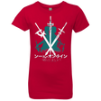 T-Shirts Red / YXS Sword Art Girls Premium T-Shirt