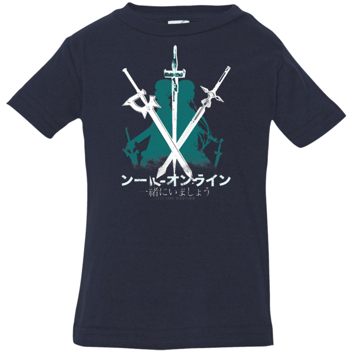 T-Shirts Navy / 6 Months Sword Art Infant Premium T-Shirt