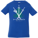 T-Shirts Royal / 6 Months Sword Art Infant Premium T-Shirt