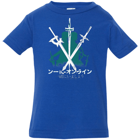 T-Shirts Royal / 6 Months Sword Art Infant Premium T-Shirt