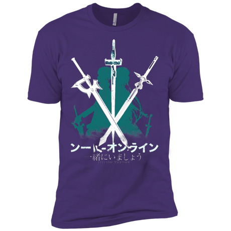 T-Shirts Purple / X-Small Sword Art Men's Premium T-Shirt