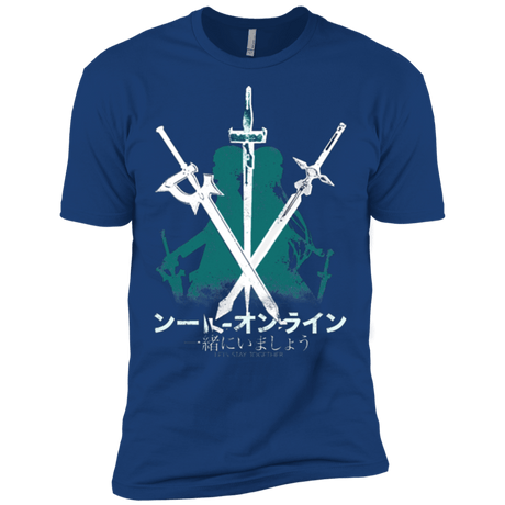 T-Shirts Royal / X-Small Sword Art Men's Premium T-Shirt