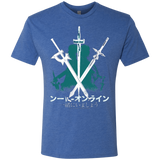T-Shirts Vintage Royal / Small Sword Art Men's Triblend T-Shirt