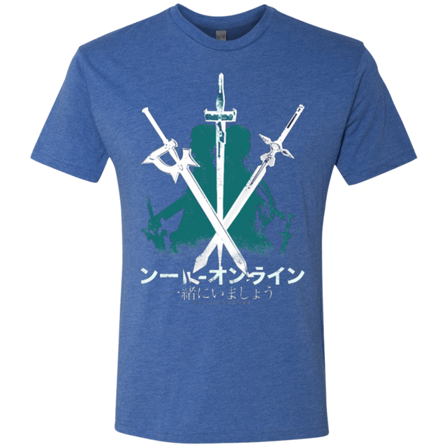 T-Shirts Vintage Royal / Small Sword Art Men's Triblend T-Shirt
