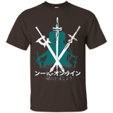 T-Shirts Dark Chocolate / Small Sword Art T-Shirt