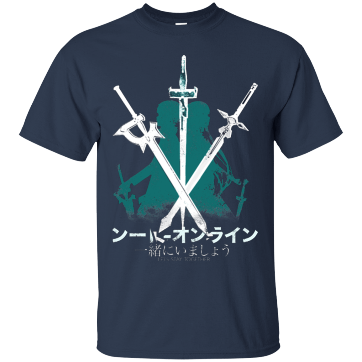 T-Shirts Navy / Small Sword Art T-Shirt