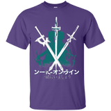 T-Shirts Purple / Small Sword Art T-Shirt