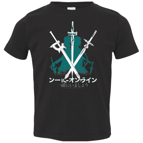 T-Shirts Black / 2T Sword Art Toddler Premium T-Shirt