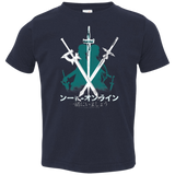 T-Shirts Navy / 2T Sword Art Toddler Premium T-Shirt