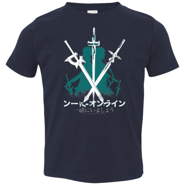 T-Shirts Navy / 2T Sword Art Toddler Premium T-Shirt