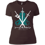 T-Shirts Dark Chocolate / X-Small Sword Art Women's Premium T-Shirt