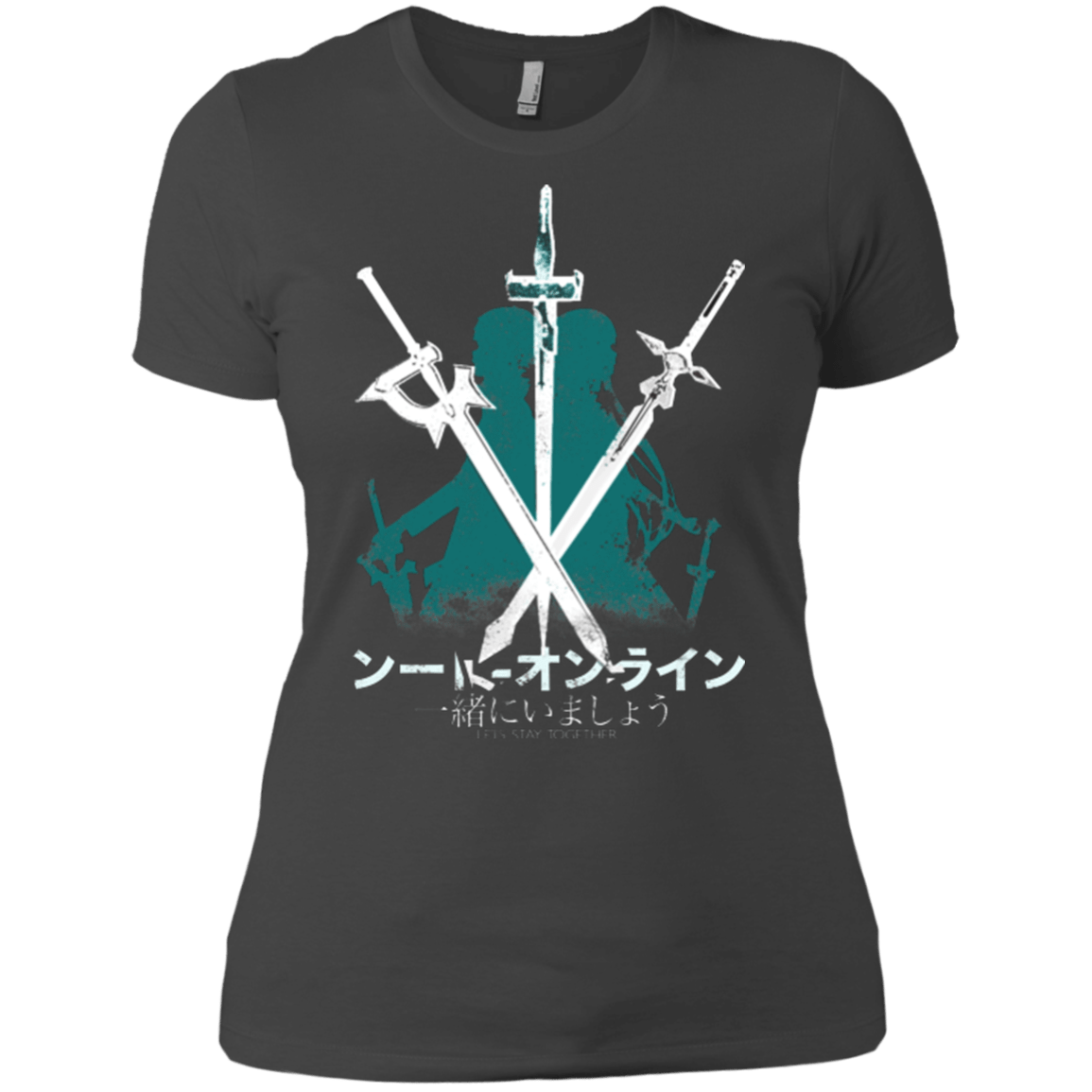 T-Shirts Heavy Metal / X-Small Sword Art Women's Premium T-Shirt