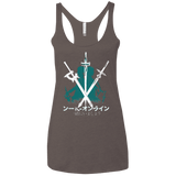 T-Shirts Macchiato / X-Small Sword Art Women's Triblend Racerback Tank