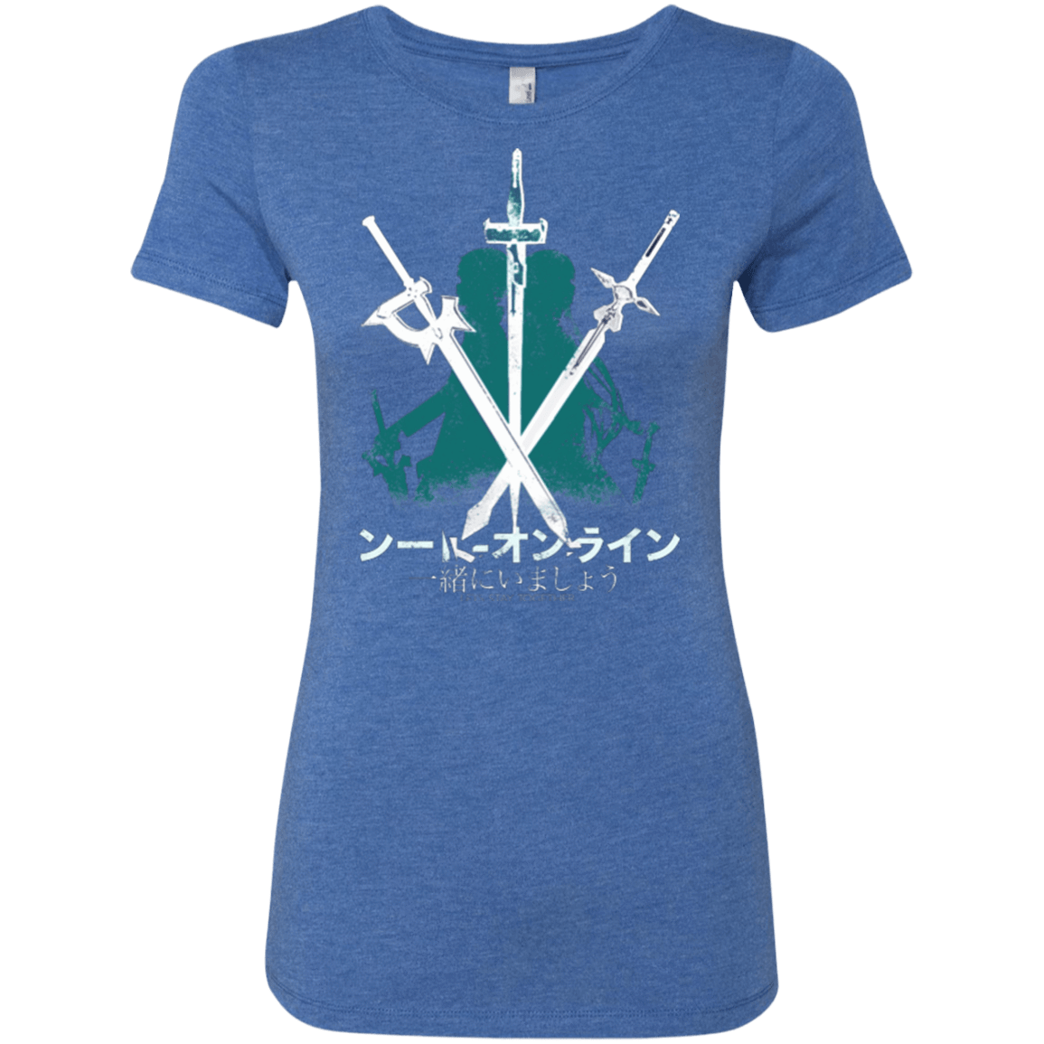 T-Shirts Vintage Royal / Small Sword Art Women's Triblend T-Shirt