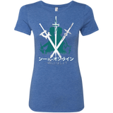 T-Shirts Vintage Royal / Small Sword Art Women's Triblend T-Shirt