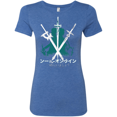 T-Shirts Vintage Royal / Small Sword Art Women's Triblend T-Shirt