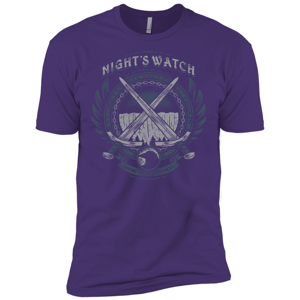 T-Shirts Purple / X-Small SWORD IN THE DARKNESS Men's Premium T-Shirt