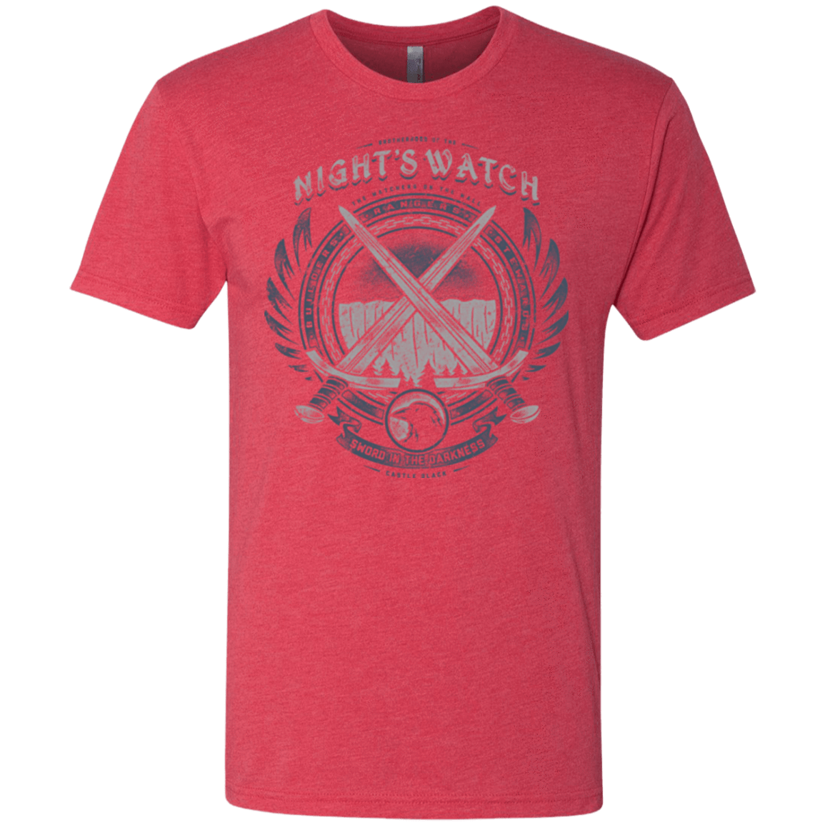 T-Shirts Vintage Red / Small SWORD IN THE DARKNESS Men's Triblend T-Shirt