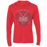T-Shirts Vintage Red / X-Small SWORD IN THE DARKNESS Triblend Long Sleeve Hoodie Tee
