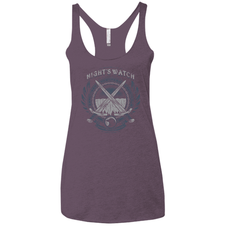T-Shirts Vintage Purple / X-Small SWORD IN THE DARKNESS Women's Triblend Racerback Tank