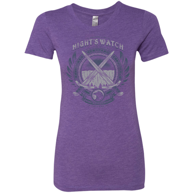 T-Shirts Purple Rush / Small SWORD IN THE DARKNESS Women's Triblend T-Shirt