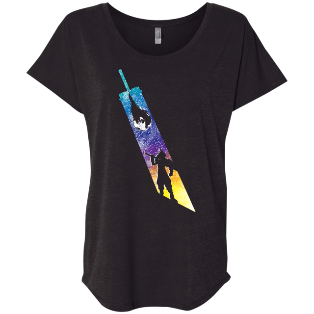 T-Shirts Vintage Black / X-Small Sword Of Honour Triblend Dolman Sleeve