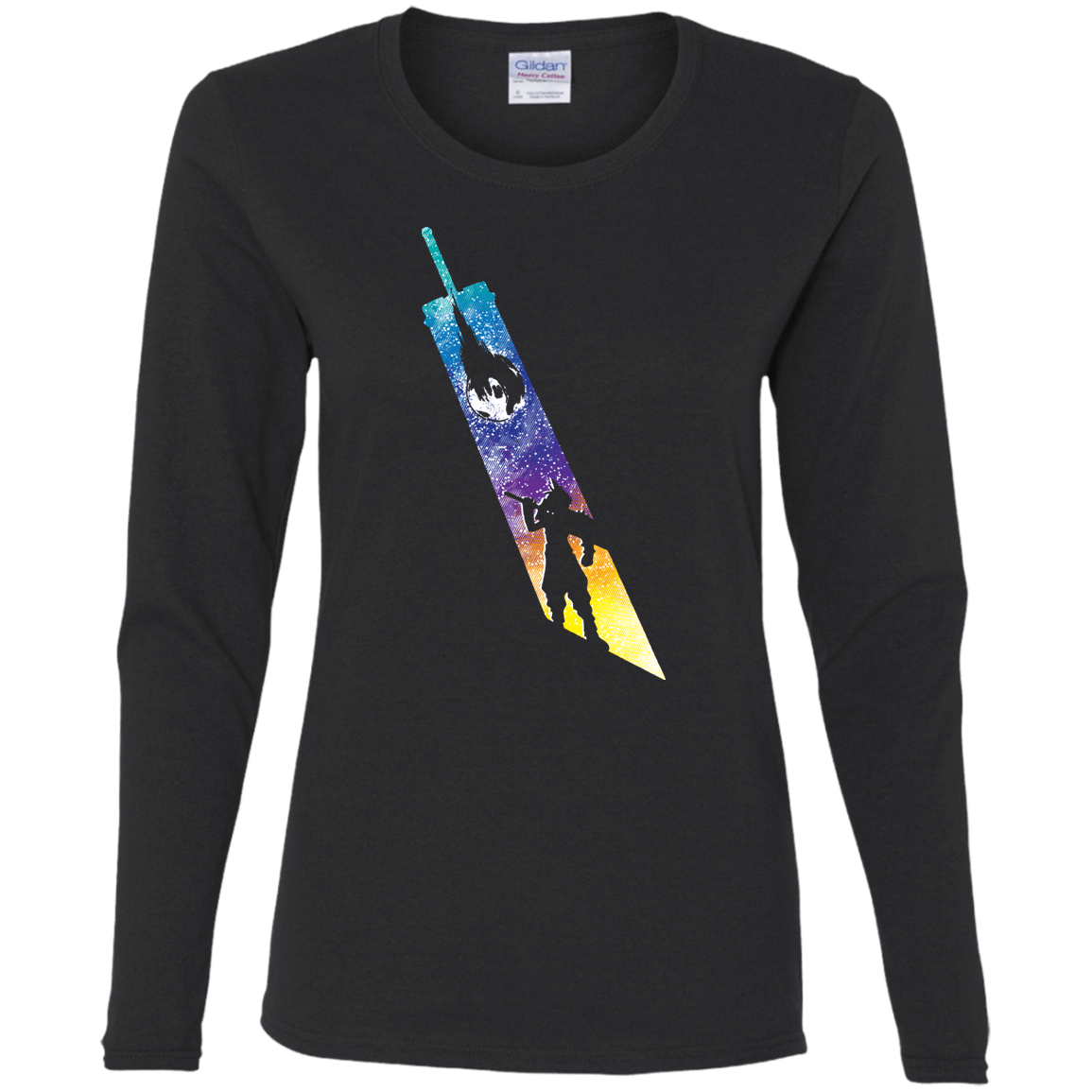 T-Shirts Black / S Sword Of Honour Women's Long Sleeve T-Shirt