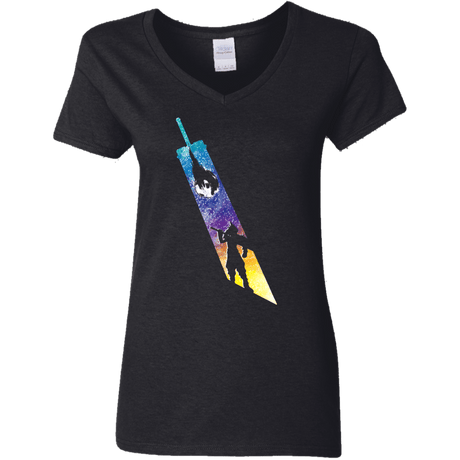 T-Shirts Black / S Sword Of Honour Women's V-Neck T-Shirt