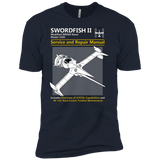 T-Shirts Midnight Navy / YXS SWORDFISH SERVICE AND REPAIR MANUAL Boys Premium T-Shirt