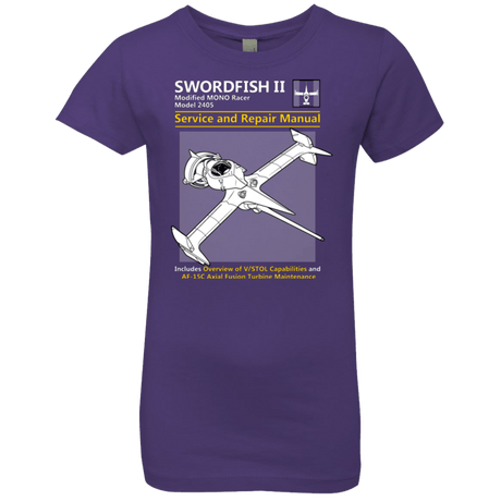 T-Shirts Purple Rush / YXS SWORDFISH SERVICE AND REPAIR MANUAL Girls Premium T-Shirt