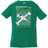 T-Shirts Kelly / 6 Months SWORDFISH SERVICE AND REPAIR MANUAL Infant Premium T-Shirt