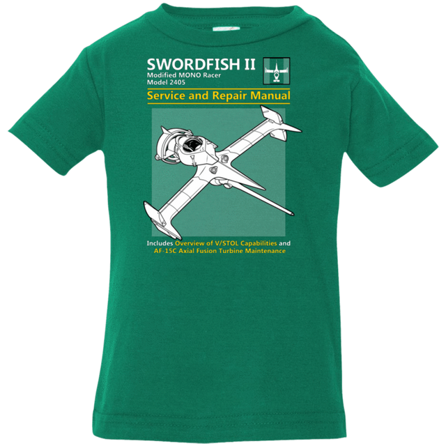 T-Shirts Kelly / 6 Months SWORDFISH SERVICE AND REPAIR MANUAL Infant Premium T-Shirt