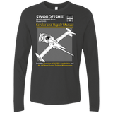 T-Shirts Heavy Metal / Small SWORDFISH SERVICE AND REPAIR MANUAL Men's Premium Long Sleeve