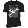 T-Shirts Black / X-Small SWORDFISH SERVICE AND REPAIR MANUAL Men's Premium T-Shirt