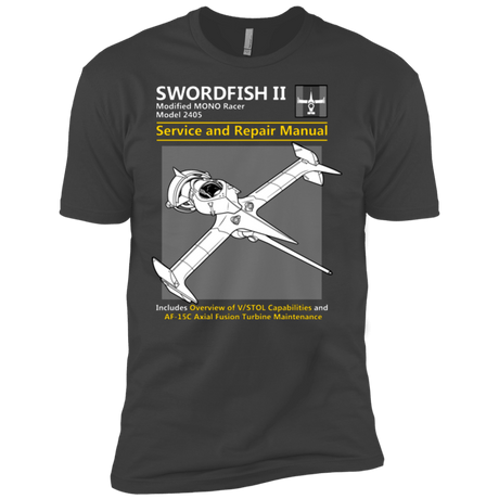 T-Shirts Heavy Metal / X-Small SWORDFISH SERVICE AND REPAIR MANUAL Men's Premium T-Shirt