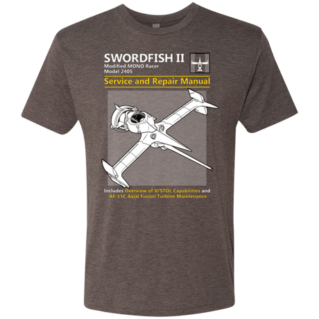 T-Shirts Macchiato / Small SWORDFISH SERVICE AND REPAIR MANUAL Men's Triblend T-Shirt