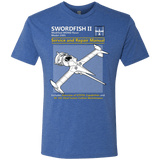 T-Shirts Vintage Royal / Small SWORDFISH SERVICE AND REPAIR MANUAL Men's Triblend T-Shirt