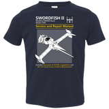 SWORDFISH SERVICE AND REPAIR MANUAL Toddler Premium T-Shirt