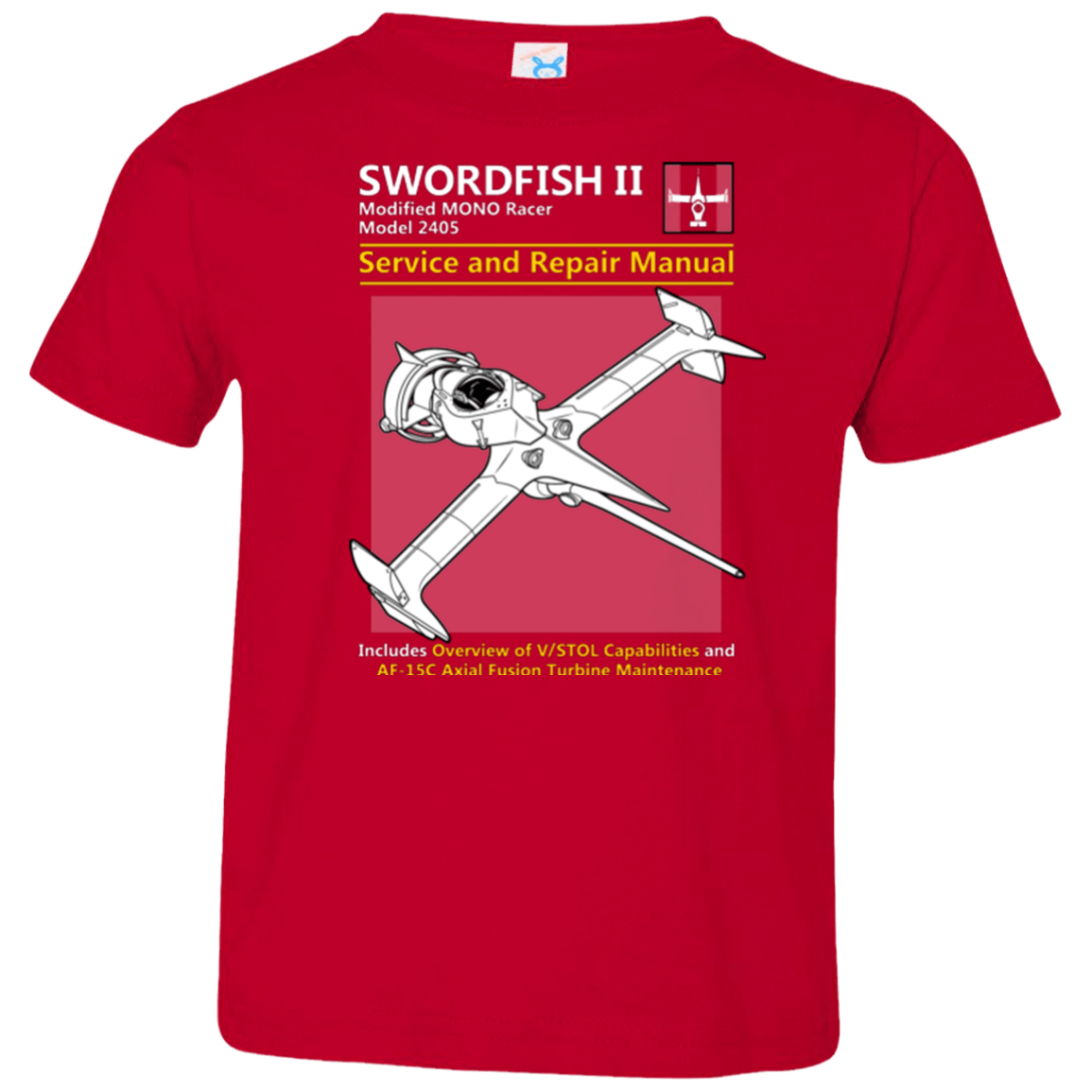 T-Shirts Red / 2T SWORDFISH SERVICE AND REPAIR MANUAL Toddler Premium T-Shirt