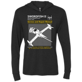 T-Shirts Vintage Black / X-Small SWORDFISH SERVICE AND REPAIR MANUAL Triblend Long Sleeve Hoodie Tee