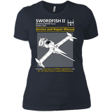 T-Shirts Indigo / X-Small SWORDFISH SERVICE AND REPAIR MANUAL Women's Premium T-Shirt
