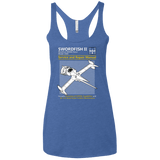 T-Shirts Vintage Royal / X-Small SWORDFISH SERVICE AND REPAIR MANUAL Women's Triblend Racerback Tank