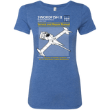 T-Shirts Vintage Royal / Small SWORDFISH SERVICE AND REPAIR MANUAL Women's Triblend T-Shirt