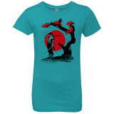 T-Shirts Tahiti Blue / YXS Swordsman Pirate Girls Premium T-Shirt