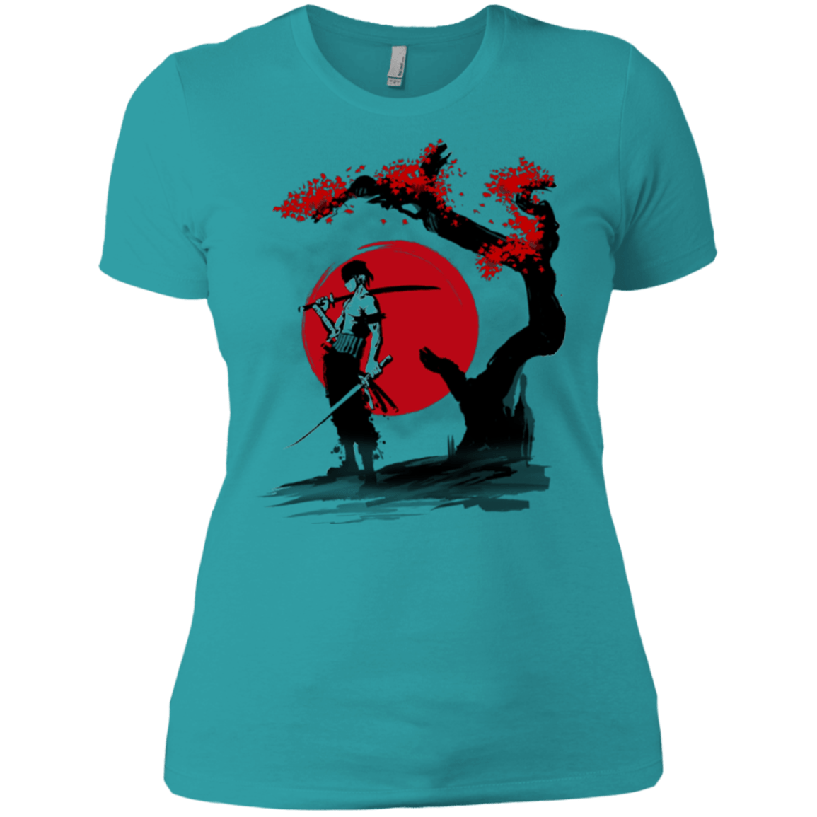 T-Shirts Tahiti Blue / X-Small Swordsman Pirate Women's Premium T-Shirt