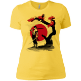 T-Shirts Vibrant Yellow / X-Small Swordsman Pirate Women's Premium T-Shirt
