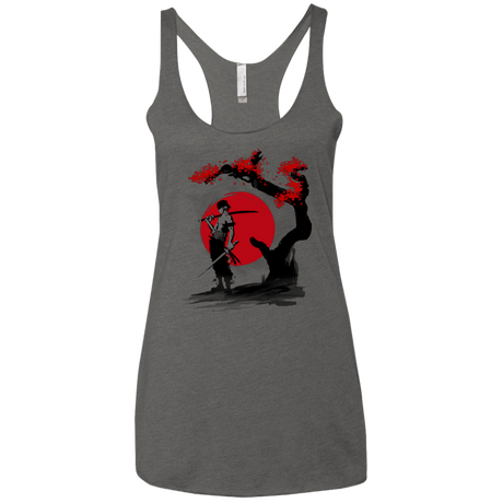 T-Shirts Premium Heather / X-Small Swordsman Pirate Women's Triblend Racerback Tank