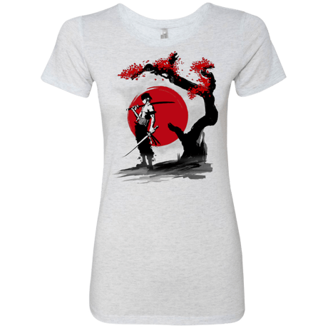 T-Shirts Heather White / Small Swordsman Pirate Women's Triblend T-Shirt
