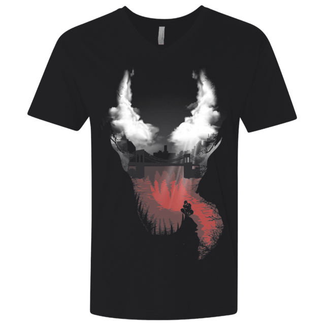 T-Shirts Black / X-Small Symbiote City Men's Premium V-Neck