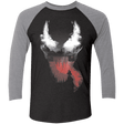 T-Shirts Vintage Black/Premium Heather / X-Small Symbiote City Men's Triblend 3/4 Sleeve